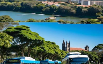 Movimentação: Comparativo entre o transporte na Pampulha e Funcionários